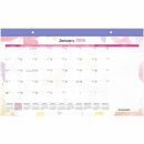 At-A-Glance Watercolors Monthly Desk Pad
