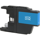 Dataproducts Remanufactured High Yield Inkjet Ink Cartridge - Alternative for Brother LC-1240C, LC-71C, LC-75C - Cyan - 1 Each