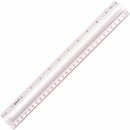 Westcott 12" Clear Magnifying Data Processing Ruler