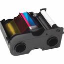 SICURIX Dye Sublimation, Thermal Transfer Ribbon Cartridge - Alternative for Fargo 45010 - YMCKOK - 1 Each