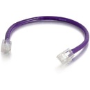 C2G 4 ft Cat6 Non Booted UTP Unshielded Network Patch Cable - Purple