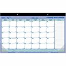 Blueline Monthly Desk Pad/Wall Calendar 17-3/4" x 10-7/8" , Bilingual