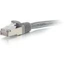 C2G 9ft Cat6 Snagless Shielded (STP) Network Patch Cable - Gray