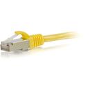 C2G 1ft Cat6 Snagless Shielded (STP) Ethernet Network Patch Cable - Yellow