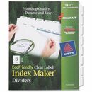 SKILCRAFT Index Maker 8-Tab Dividers