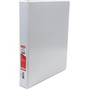 Basics® Customizable D-Ring Binder 1" White