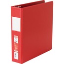 Basics® D-Ring Binder 2" Red
