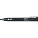 Basics® Permanent Markers Chisel Tip Black 10/box