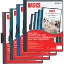 Basics® Slide Lock Presentation Cover Letter Dark Green