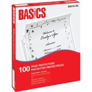 Basics® Page Protectors 3 mil Matte Letter 100/box
