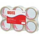 Basics® Packaging Tape 48 mm x 50 m Clear 6/pkg