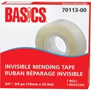 Basics&reg; Invisible Mending Tape Refill 3/4" (19 mm x 32.9 m)