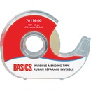 Basics® Invisible Mending Tape Dispenser 1/2" (12.7 mm x 32.9 m)