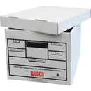 Basics&reg; Quick Set-up Recycled Heavy Duty Storage Boxes 12" x 15" x 10-1/4" 12/ctn