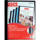 Basics® Slide Lock Presentation Cover Letter Black