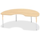 Jonti-Craft Berries Adult Height Maple Top/Edge Kidney Table