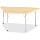 Jonti-Craft Berries Maple Top Elementary Height Trapezoid Table