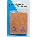 U.S. Stamp & Sign Brown Paper Letters/Numbers Stencils