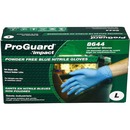 ProGuard Disposable Powder Free, General Purpose, Nitrile, Blue, Large
