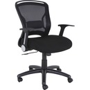 Lorell Flipper Arm Mid-back Office Chair