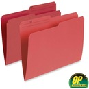 OP Brand 1/2 Tab Cut Letter Recycled Top Tab File Folder