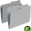 OP Brand 1/2 Tab Cut Letter Recycled Top Tab File Folder