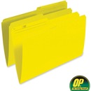 OP Brand 1/2 Tab Cut Legal Recycled Top Tab File Folder