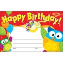 Trend Happy Birthday Owl-Stars Recognition Awards