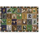 Flagship Carpets Tranquility Colors ABC Blocks Rug