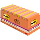 Post-it&reg; Super Sticky Dispenser Notes - Energy Boost Color Collection