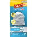 Glad ForceFlexPlus Tall Kitchen Drawstring Trash Bags