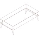 Arold Hip Hop Collection Rectangular Bench