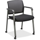 Lorell Mesh Back Guest Chair with Casters