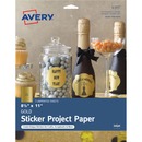 Avery&reg; Inkjet Printable Adhesive Paper - Gold