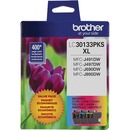 Brother LC30133PKS Original Ink Cartridge - Tri-pack - Cyan, Magenta, Yellow
