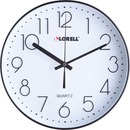 Lorell 12" Round Quiet Wall Clock
