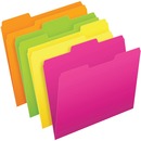 Pendaflex Glow 1/2 Tab Cut Letter Recycled Top Tab File Folder