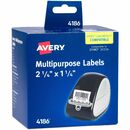 Avery&reg; Direct Thermal Roll Labels, 1-1/4" x 2-1/4" , White, 1,000 Multipurpose Labels Per Roll, 1 Roll (4186)
