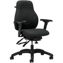 Basics&reg; Ergo Boss Medium Back Multi-Tilter Chair Pebbles Asphalt