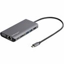 StarTech.com USB-C Multiport Adapter with HDMI or VGA and Longer Attached Cable