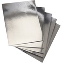 Hygloss Metallic Foil Board - 1 Sheet 20" x 26" - Silver