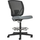 Offices To Go Ibex | Upholstered Seat & Mesh Back Armless Drafting Task Chair