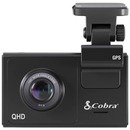 Cobra Single-View Smart Dash Cam with Rear-View Accessory Camera