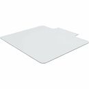 Lorell Glass Chairmat with Lip