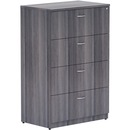 Lorell Essentials Series 4-Drawer Lateral File