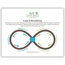 Encourage Play Deep Breathing Lazy Eight Poster