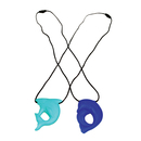 Fun and Function Shark & Dolphin Chewy Necklace Set