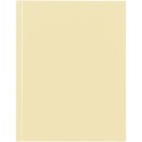 Blueline Pastel Notebook - Vanilla