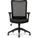 Offices To Go Archer II | Mesh High Back & Upholstered Seat Synchro-Tilter