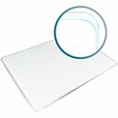 Floortex Viztex&reg; Glacier White Multi-Purpose Grid Glass Dry-Erase Board 30" x 40"